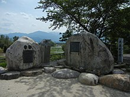 早春賦の歌碑